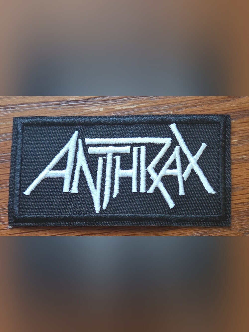 Anthrax Embroidered Logo Patch